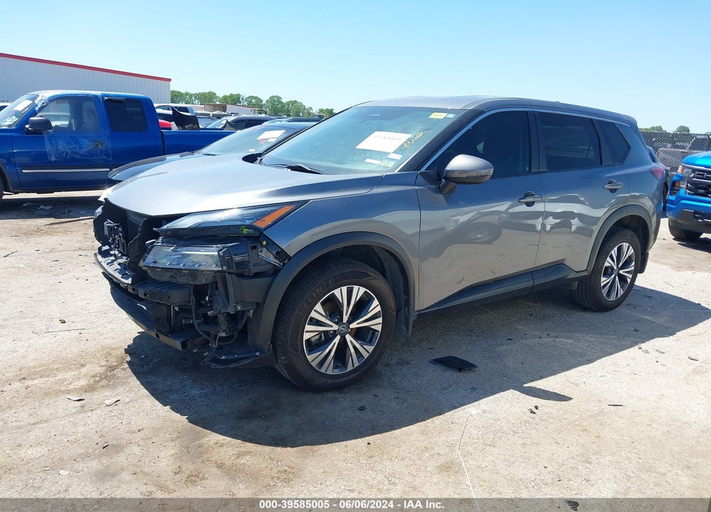 2022 NISSAN ROGUE SV FWD VIN: 5N1BT3BA0NC694116