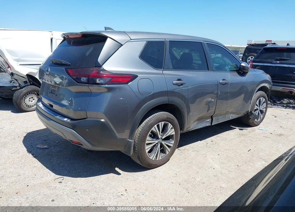2022 NISSAN ROGUE SV FWD VIN: 5N1BT3BA0NC694116
