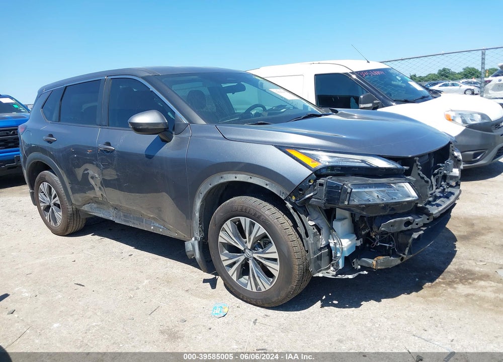 2022 NISSAN ROGUE SV FWD VIN: 5N1BT3BA0NC694116