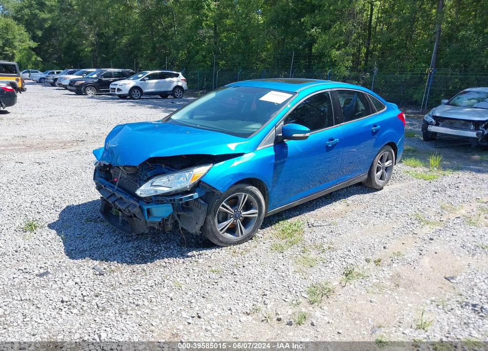 2014 FORD FOCUS SE VIN: 1FADP3F24EL396470