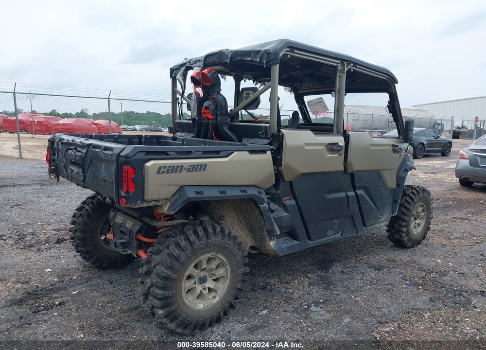 2023 CAN-AM DEFENDER MAX X MR HD10 VIN: 3JBUAAX4XPK001031