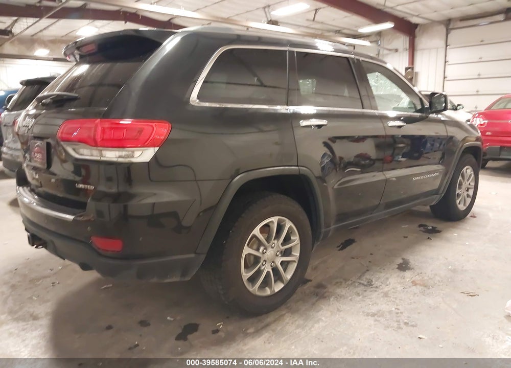 2015 JEEP GRAND CHEROKEE LIMITED VIN: 1C4RJFBG2FC708632