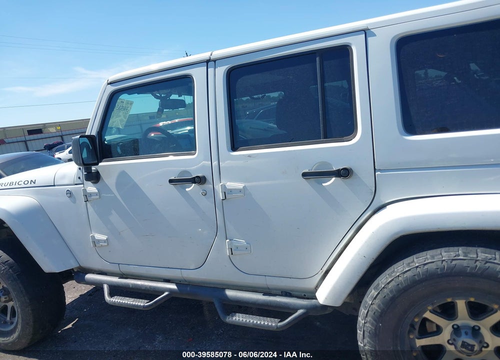 2013 JEEP WRANGLER UNLIMITED RUBICON VIN: 1C4BJWFG5DL527050