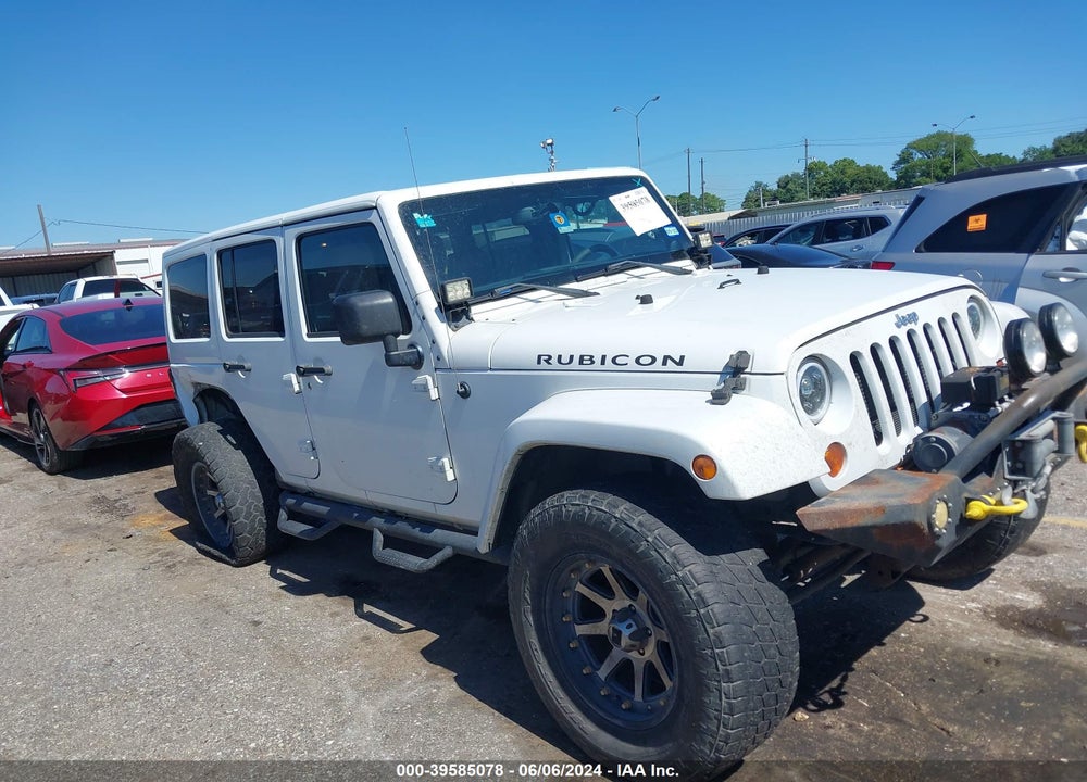 2013 JEEP WRANGLER UNLIMITED RUBICON VIN: 1C4BJWFG5DL527050