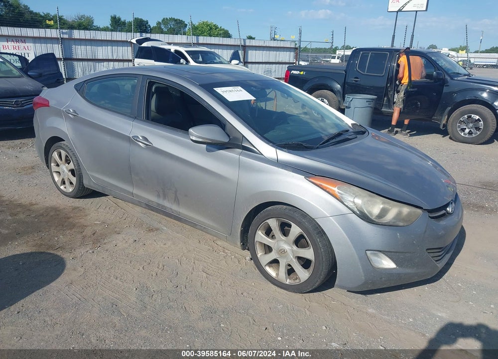 2011 HYUNDAI ELANTRA LIMITED (ULSAN PLANT) VIN: KMHDH4AE7BU118677