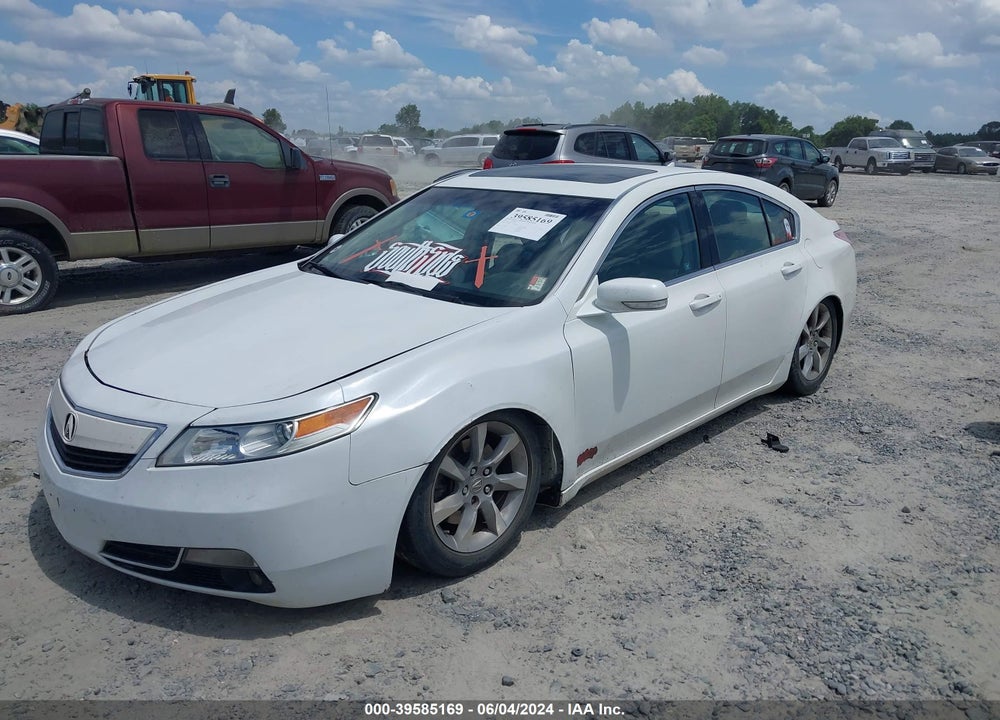 2012 ACURA TL 3.5 VIN: 19UUA8F25CA038622