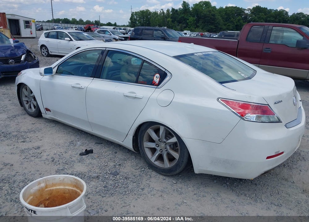 2012 ACURA TL 3.5 VIN: 19UUA8F25CA038622
