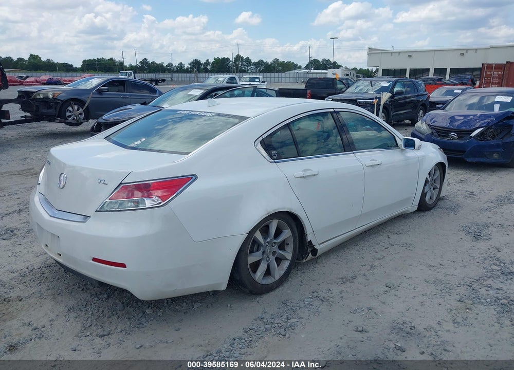 2012 ACURA TL 3.5 VIN: 19UUA8F25CA038622