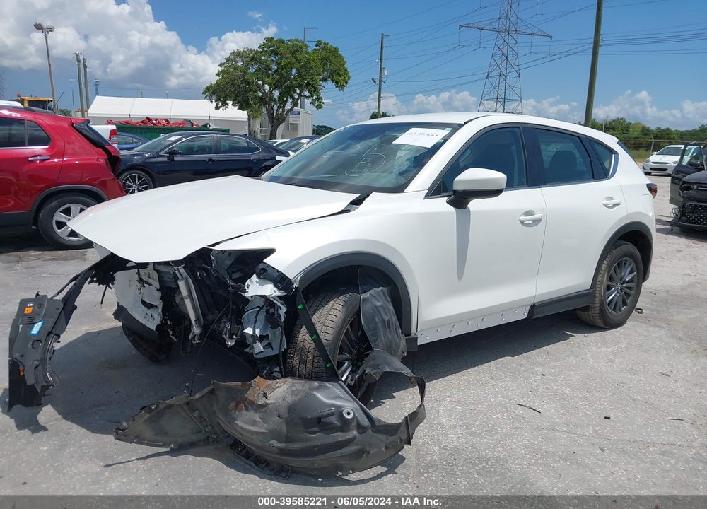 2021 MAZDA CX-5 SPORT VIN: JM3KFABM5M0413655