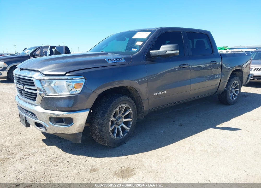 2021 RAM 1500 LONE STAR 4X2 5'7 BOX VIN: 1C6RREFG4MN802016