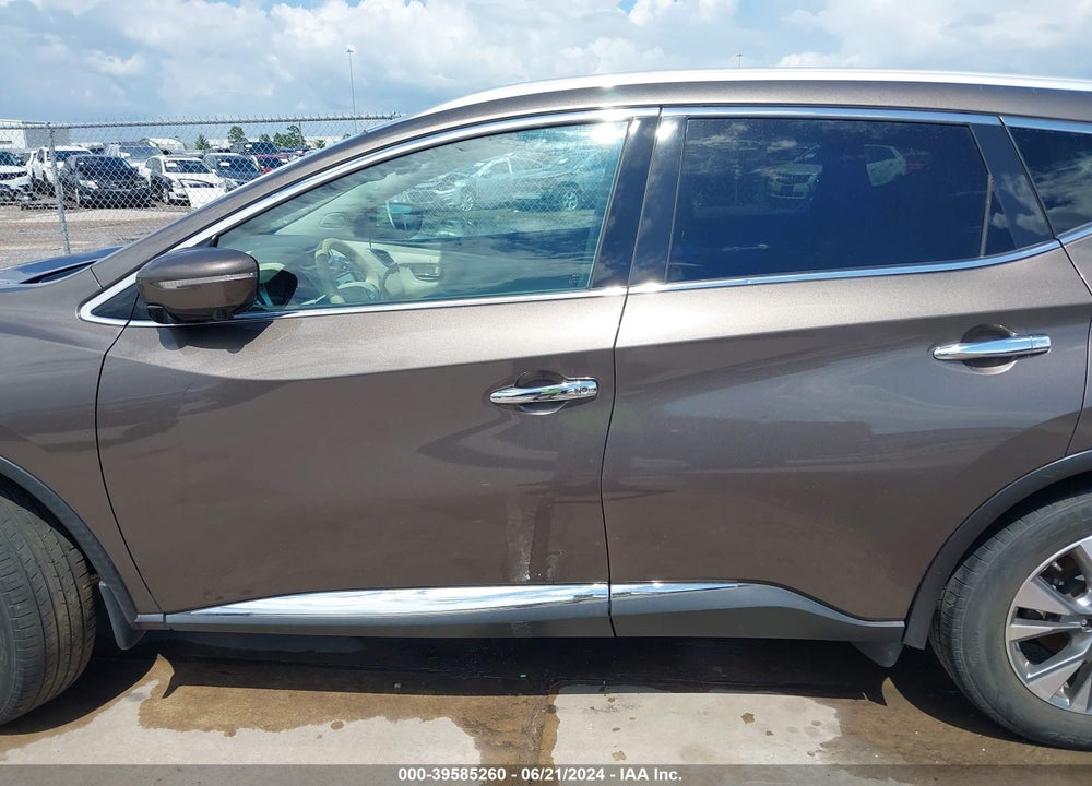 2015 NISSAN MURANO VIN: 5N1AZ2MH0FN249668
