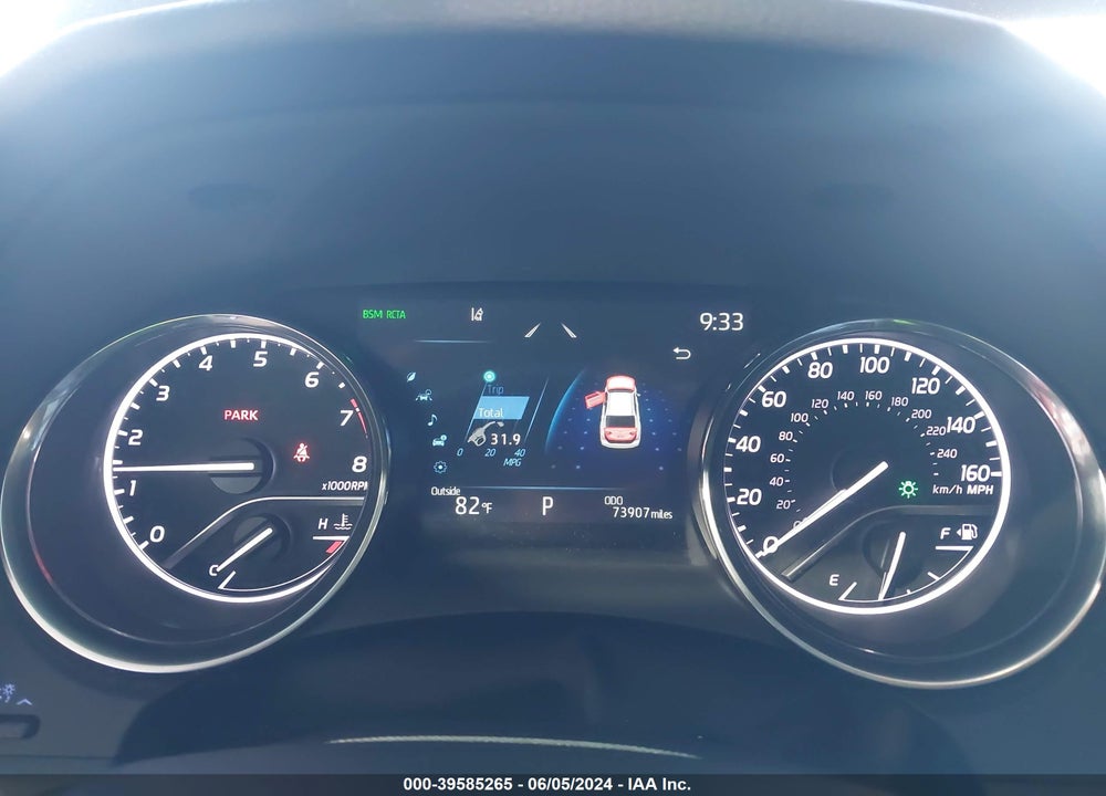 2020 TOYOTA CAMRY XLE AWD VIN: 4T1F11BKXLU007834
