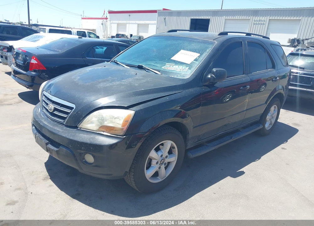 2008 KIA SORENTO LX VIN: KNDJC735285769982