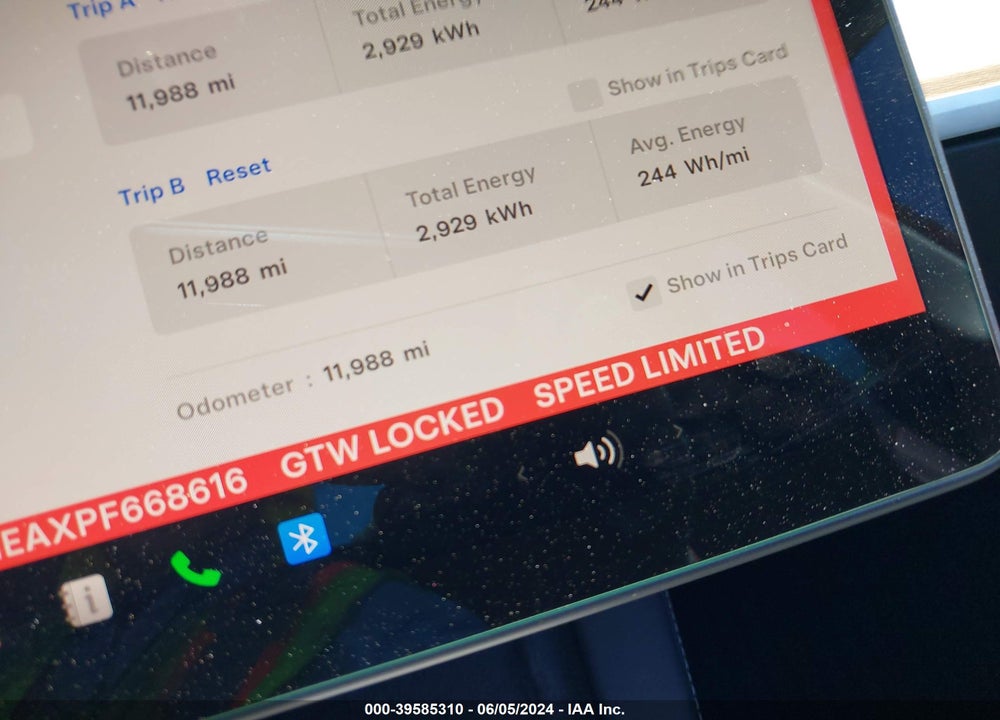 2023 TESLA MODEL 3 REAR-WHEEL DRIVE VIN: 5YJ3E1EAXPF668616