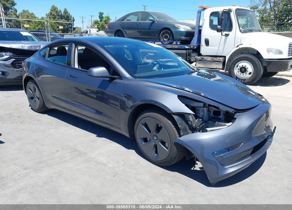 2023 TESLA MODEL 3 REAR-WHEEL DRIVE VIN: 5YJ3E1EAXPF668616