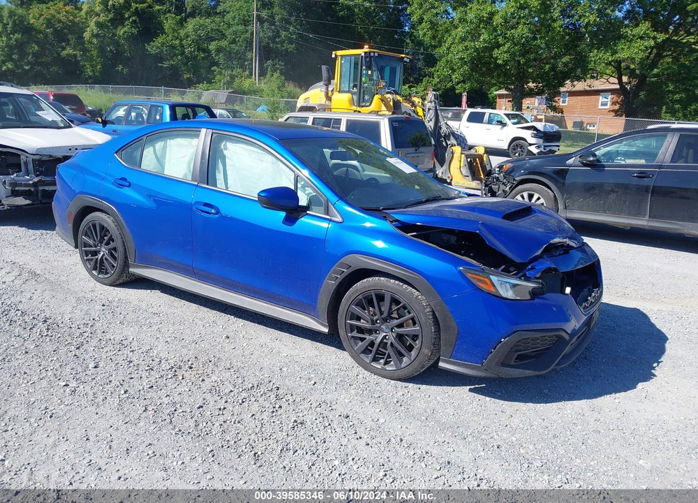 2022 SUBARU WRX PREMIUM VIN: JF1VBAF66N9032851