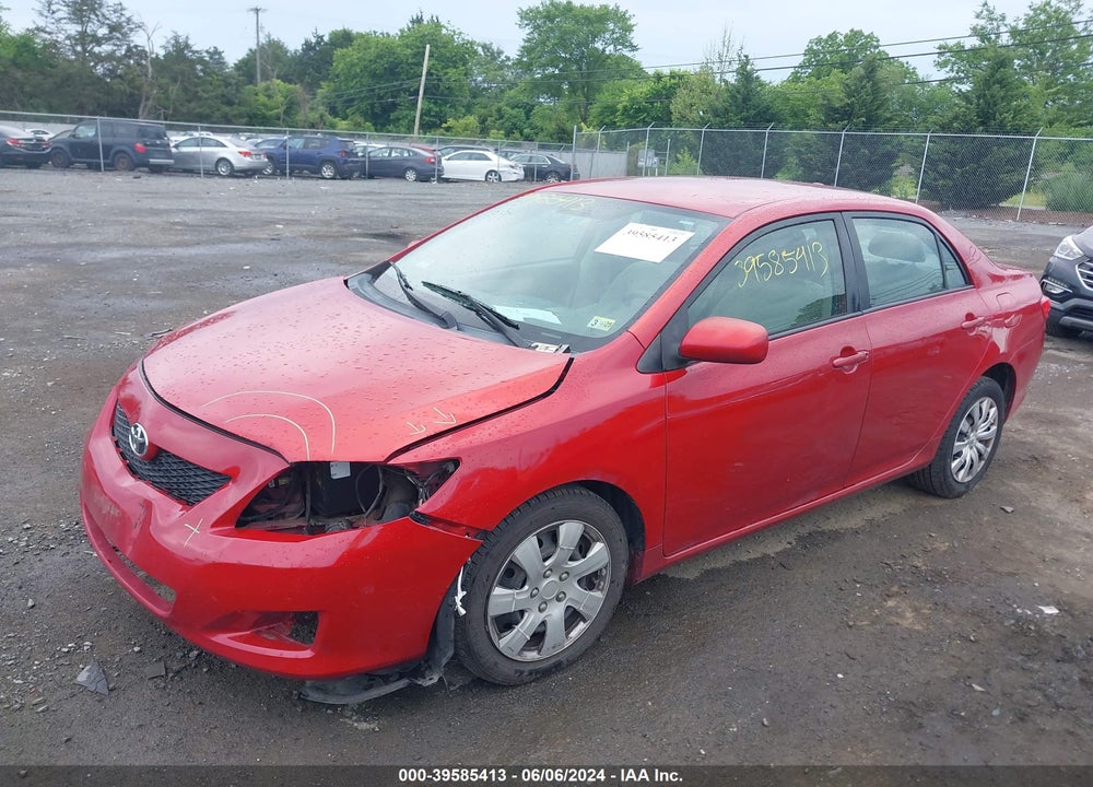 2010 TOYOTA COROLLA XLE VIN: 2T1BU4EE3AC290573