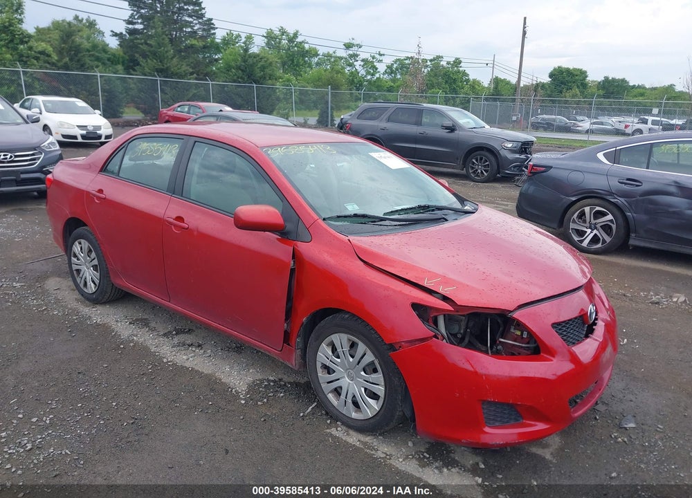2010 TOYOTA COROLLA XLE VIN: 2T1BU4EE3AC290573
