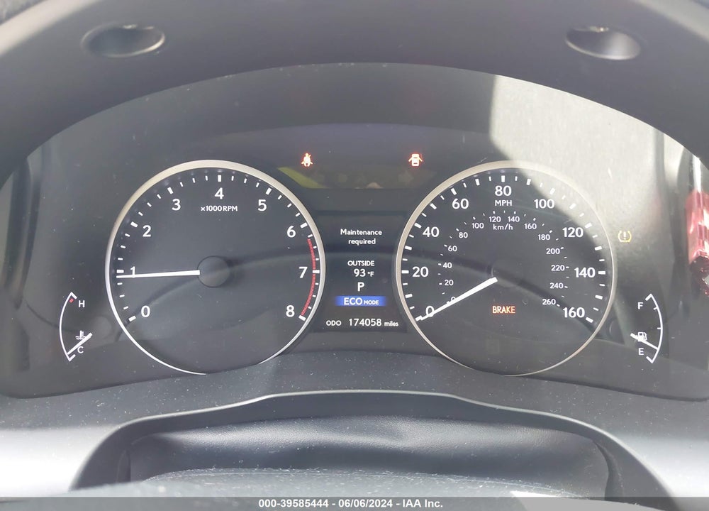 2013 LEXUS ES 350 VIN: JTHBK1GG3D2030355