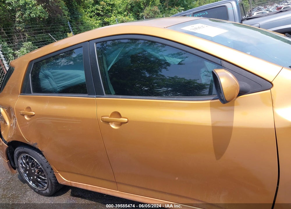 2009 TOYOTA MATRIX S VIN: 2T1KE40E59C012404