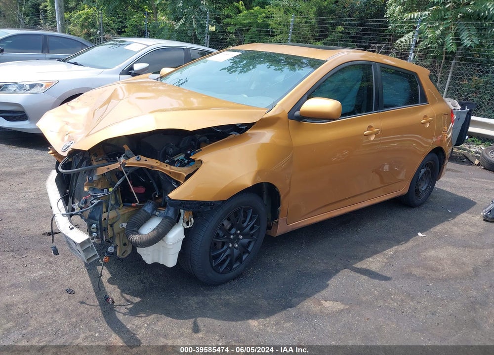 2009 TOYOTA MATRIX S VIN: 2T1KE40E59C012404