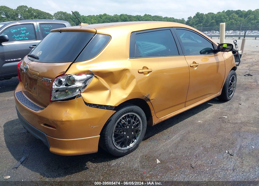 2009 TOYOTA MATRIX S VIN: 2T1KE40E59C012404