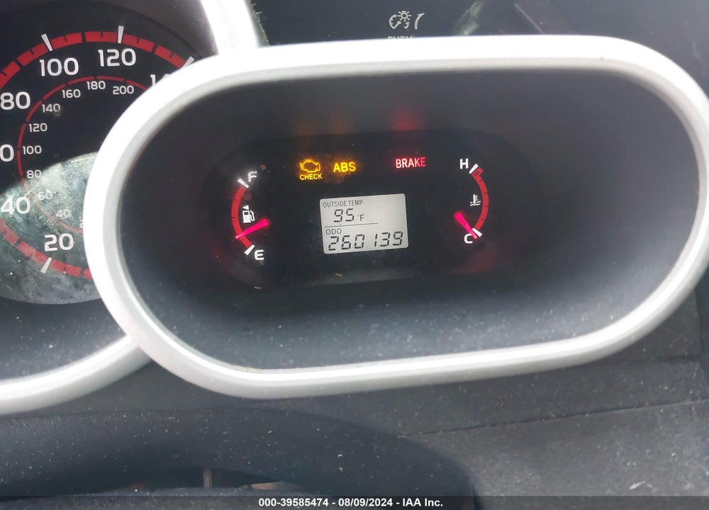 2009 TOYOTA MATRIX S VIN: 2T1KE40E59C012404