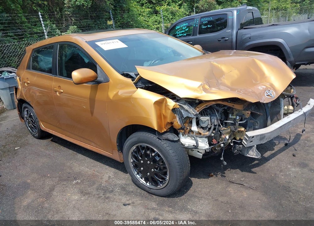 2009 TOYOTA MATRIX S VIN: 2T1KE40E59C012404