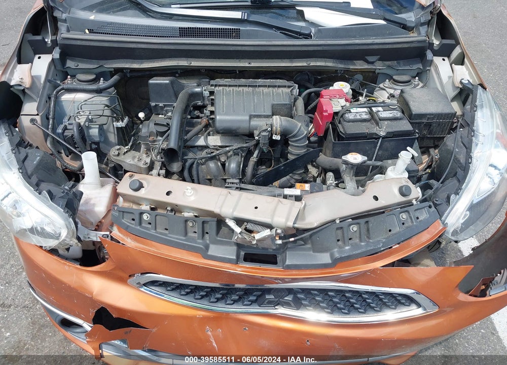2018 MITSUBISHI MIRAGE ES VIN: ML32A3HJ9JH004171
