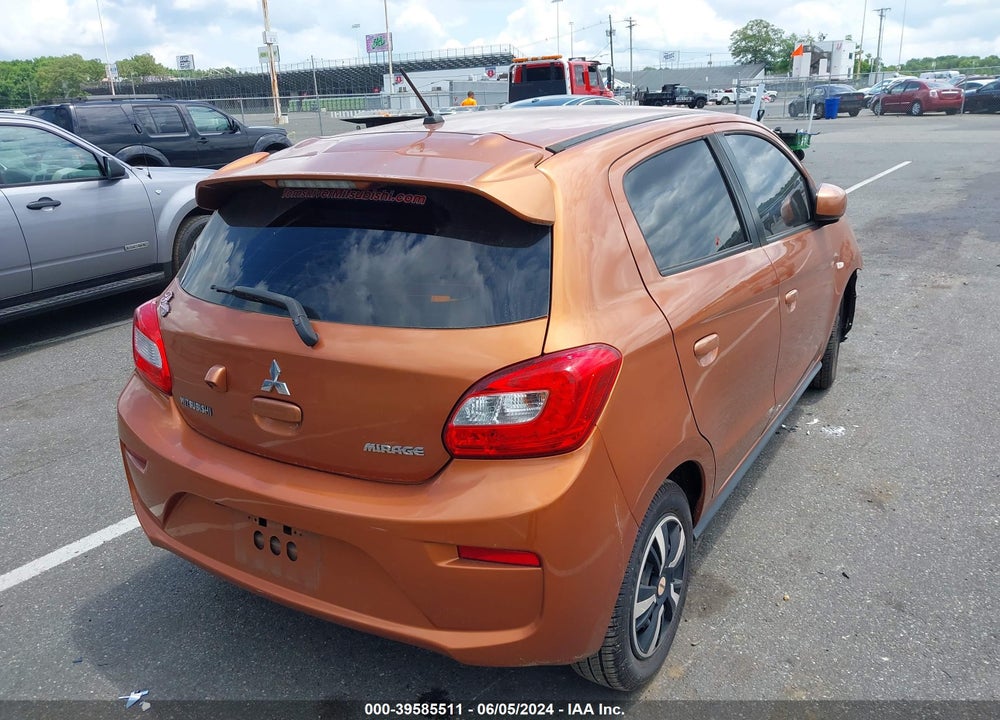 2018 MITSUBISHI MIRAGE ES VIN: ML32A3HJ9JH004171