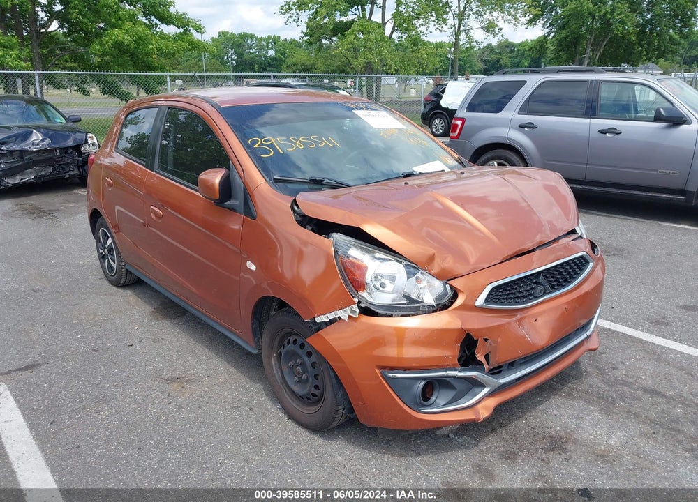 2018 MITSUBISHI MIRAGE ES VIN: ML32A3HJ9JH004171