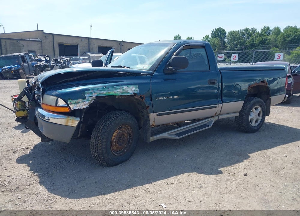 1998 DODGE DAKOTA SLT/SPORT VIN: 1B7GG26Y3WS729738
