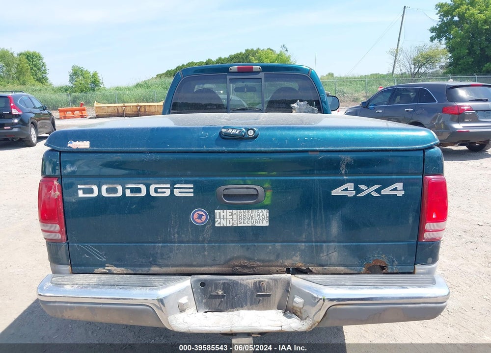 1998 DODGE DAKOTA SLT/SPORT VIN: 1B7GG26Y3WS729738