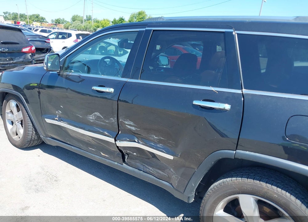 2012 JEEP GRAND CHEROKEE OVERLAND VIN: 1C4RJFCT2CC328892