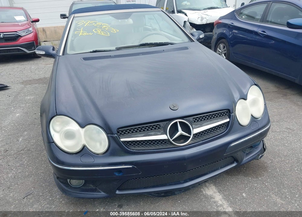 2007 MERCEDES-BENZ CLK 550 VIN: WDBTK72G37T075227