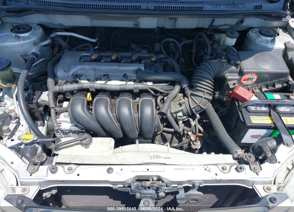 2006 TOYOTA COROLLA CE VIN: JTDBR32E160087022
