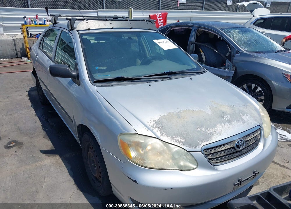 2006 TOYOTA COROLLA CE VIN: JTDBR32E160087022