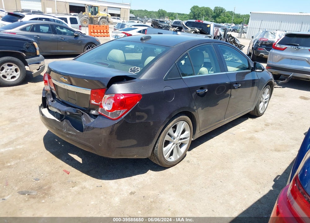 2015 CHEVROLET CRUZE LTZ VIN: 1G1PG5SB4F7169937
