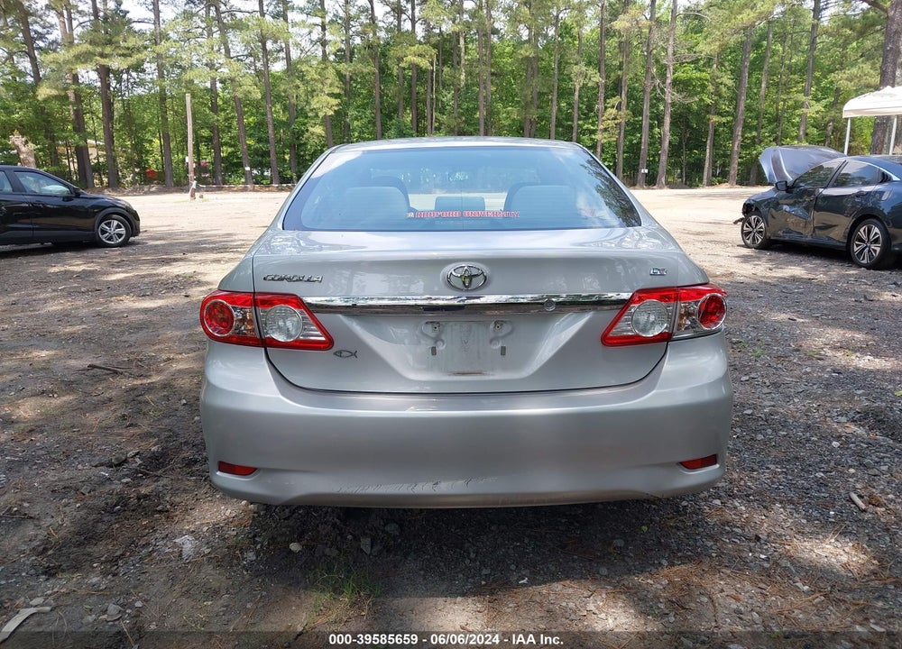 2012 TOYOTA COROLLA LE VIN: 2T1BU4EE3CC772835