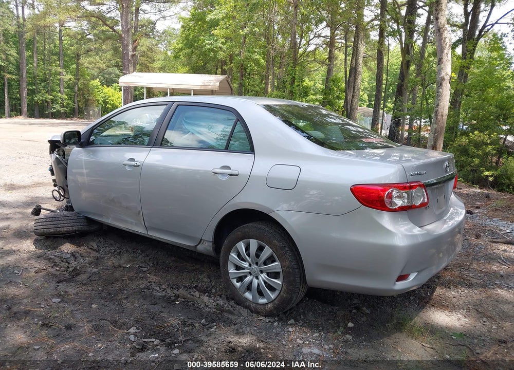 2012 TOYOTA COROLLA LE VIN: 2T1BU4EE3CC772835