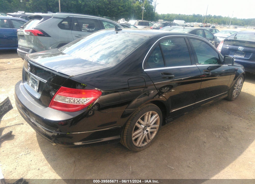 2009 MERCEDES-BENZ C 300 LUXURY 4MATIC/SPORT 4MATIC VIN: WDDGF81X99R042270