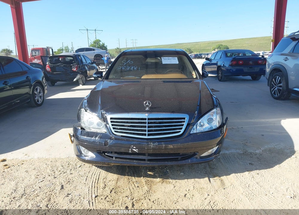 2009 MERCEDES-BENZ S 550 VIN: WDDNG71X69A266786