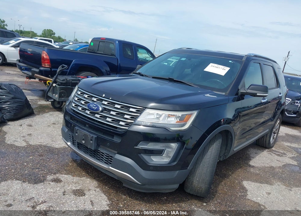 2017 FORD EXPLORER LIMITED VIN: 1FM5K8F82HGC87612