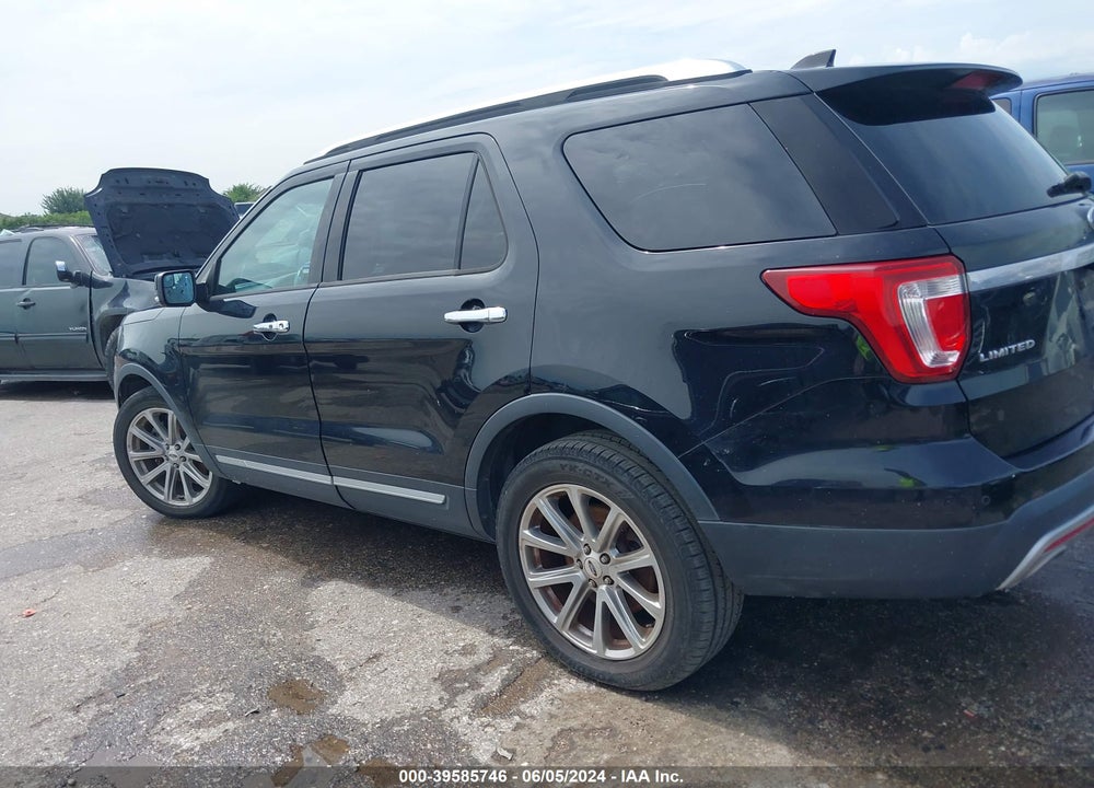 2017 FORD EXPLORER LIMITED VIN: 1FM5K8F82HGC87612
