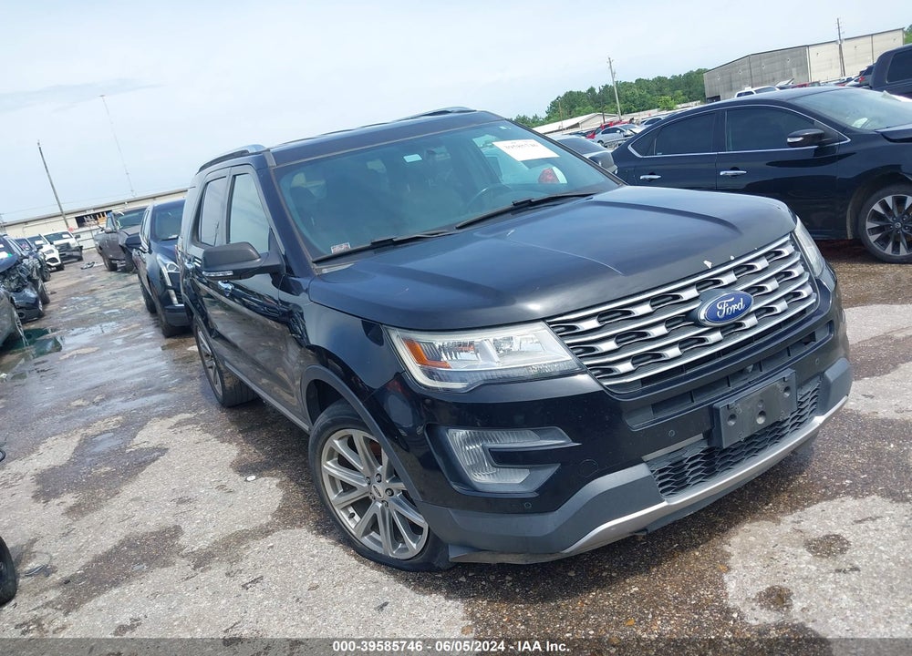 2017 FORD EXPLORER LIMITED VIN: 1FM5K8F82HGC87612