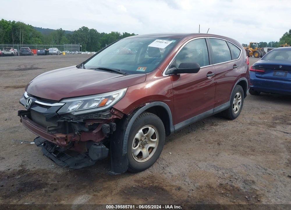 2015 HONDA CR-V LX VIN: 2HKRM4H38FH690478