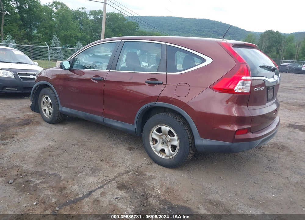 2015 HONDA CR-V LX VIN: 2HKRM4H38FH690478