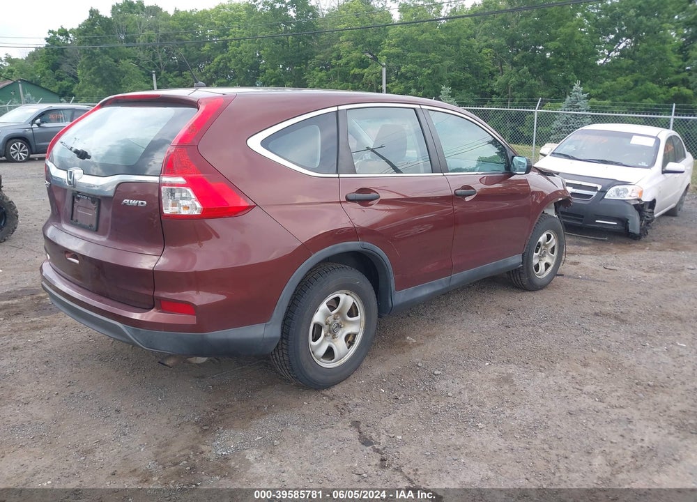 2015 HONDA CR-V LX VIN: 2HKRM4H38FH690478