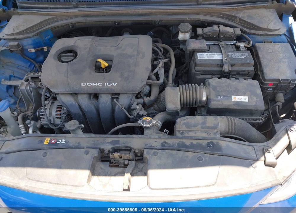 2017 HYUNDAI ELANTRA SE VIN: KMHD74LF9HU112428