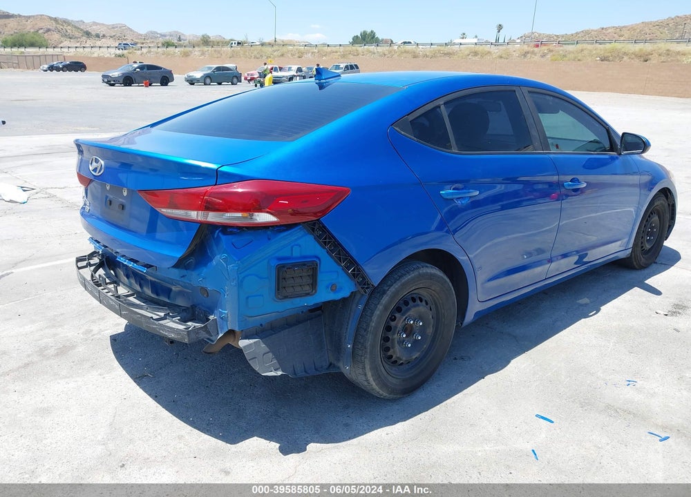 2017 HYUNDAI ELANTRA SE VIN: KMHD74LF9HU112428
